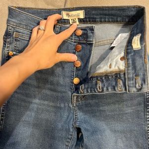Madewell high rise jeans
